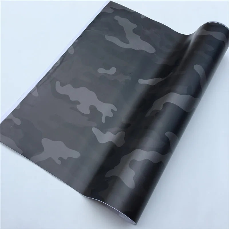 Waterproof Camo Vinyl Wrap Car Modification Motorcycle Decal Mirror Phone Laptop DIY