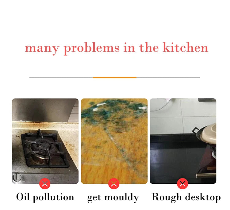Marble Kitchen Oil-Proof Waterproof Moisture-Proof Self-Adhesive Vinyl Wrap