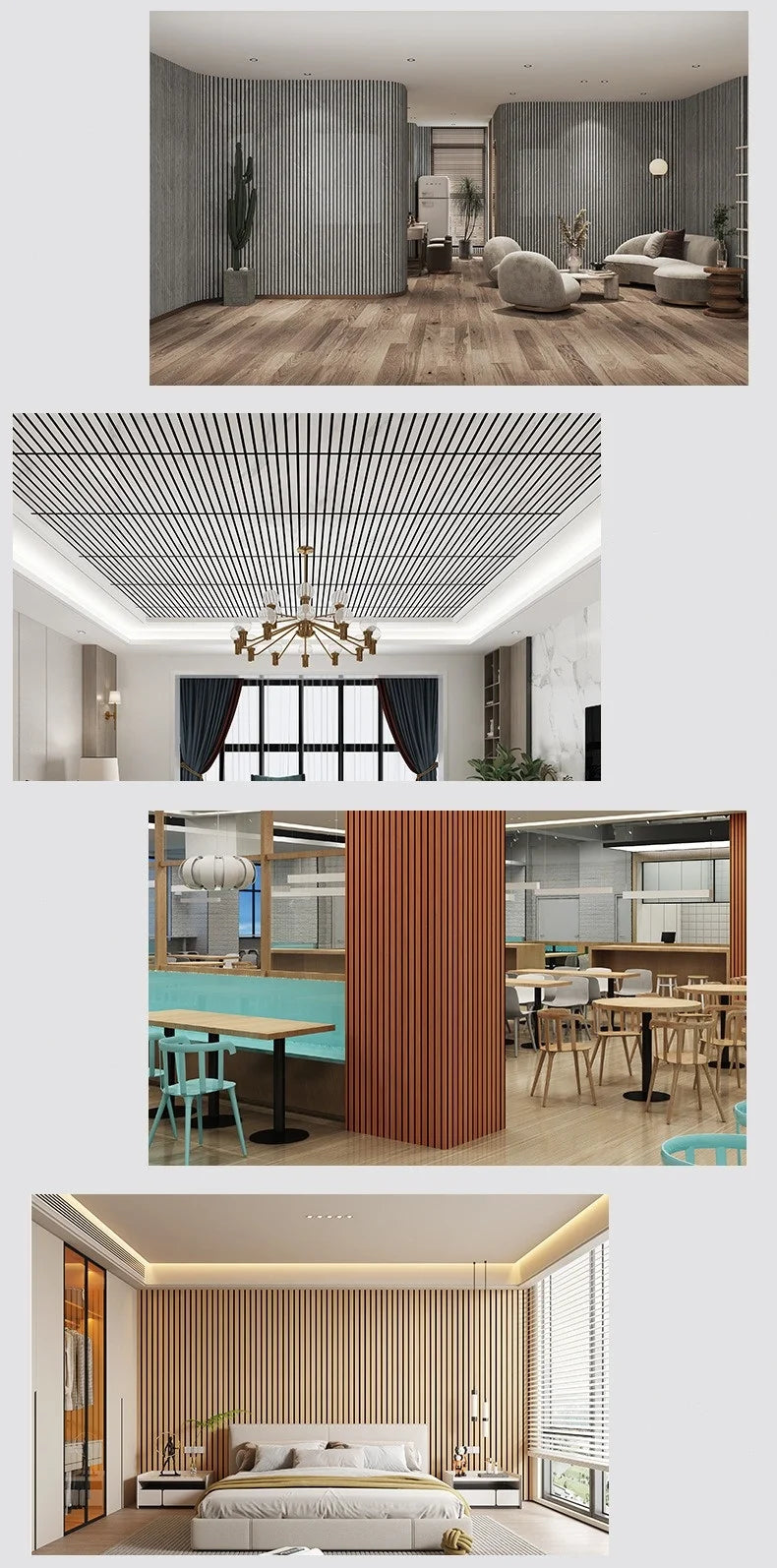 3D Wood Grain Pattern Self Adhesive Wall Sticker, Waterproof & Moisture-Proof Wallpaper