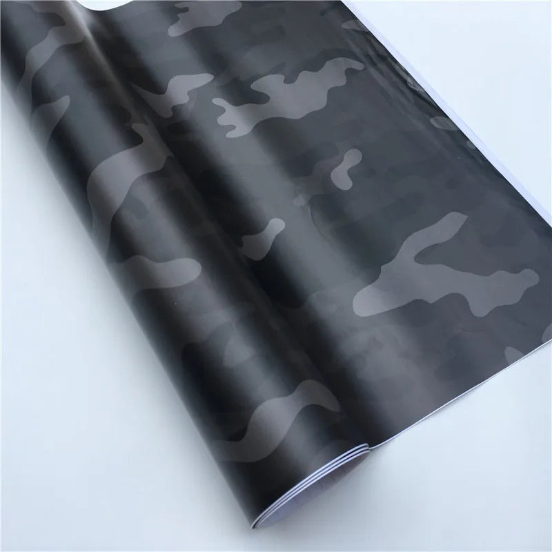 Waterproof Camo Vinyl Wrap Car Modification Motorcycle Decal Mirror Phone Laptop DIY